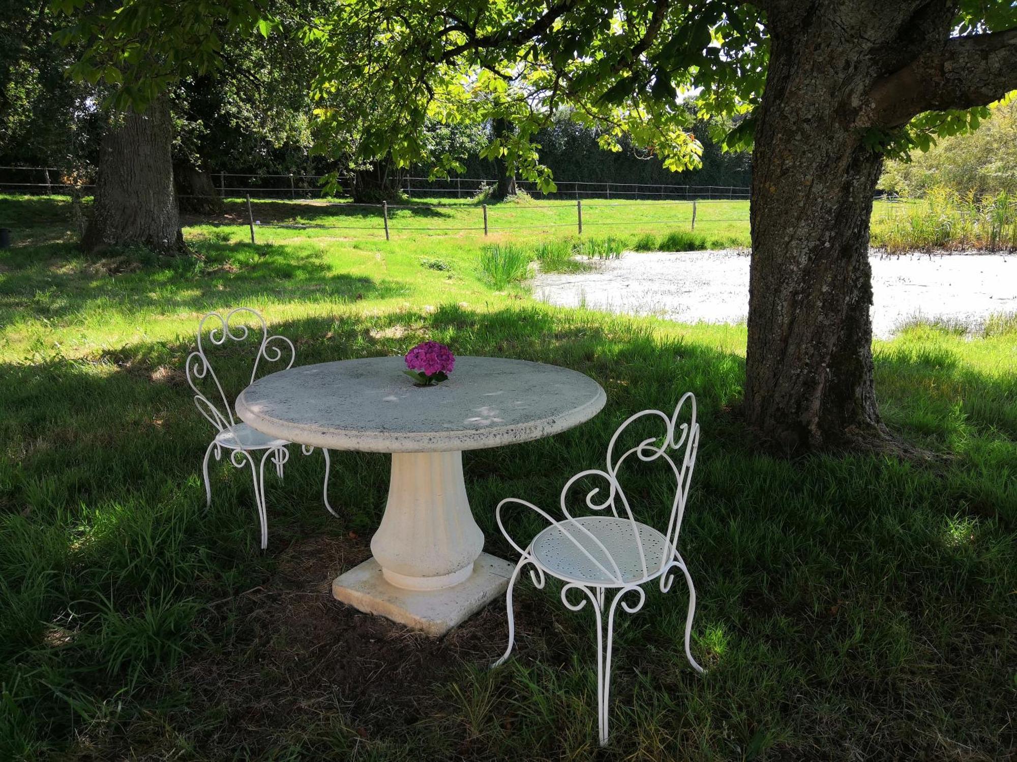 La Marquise Penchee Bed & Breakfast Orsennes Bagian luar foto